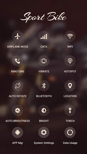 Motorbike APUS Launcher  theme screenshot 3
