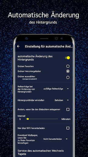 Blaue Hintergrundbilder 4K screenshot 4