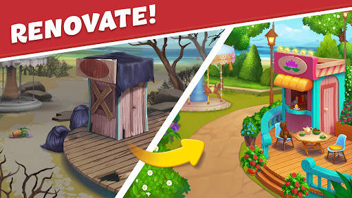 Park Town:Match 3 with a story screenshot 3