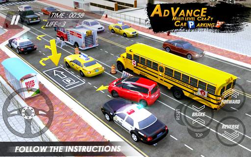 Advance Multi Level Crazy Car Parking & Driving screenshot 1