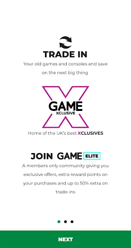 GAME Reward Mobile App screenshot 1