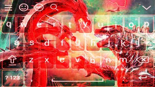 Godzilla keyboard screenshot 1