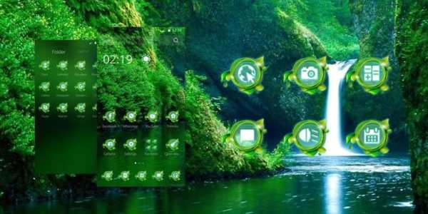 Waterfall Launcher Theme screenshot 4