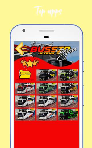 Livery Mod Bussid JB3 Bejeu screenshot 7