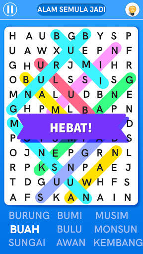 Cari perkataan: Word search screenshot 3