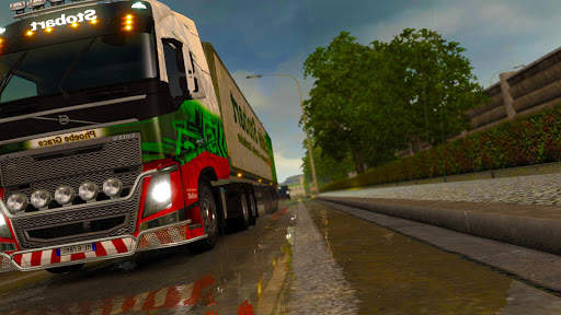Euro Truck Driving Simulator screenshot 2
