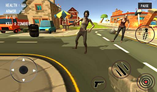 Zombie Killing City Shooting Trigger Strike screenshot 6