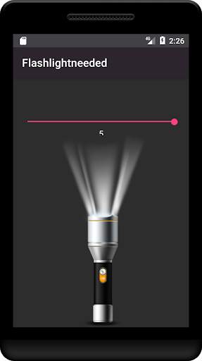 flashlight on screenshot 1