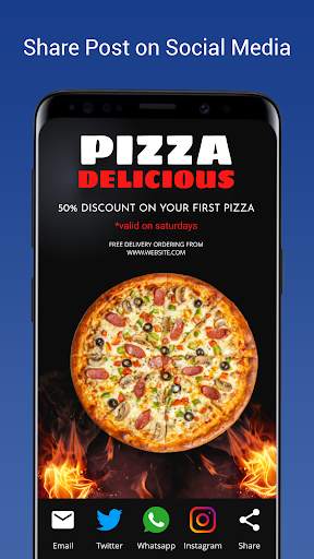 Poster Maker & flyer maker app screenshot 6