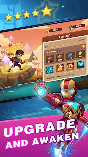 Idle Battles:Heroes vs Zombies screenshot 4