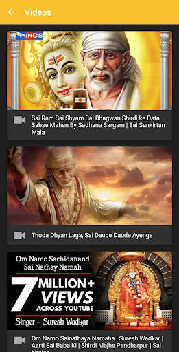 Shirdi Sai Baba - Wallpapers, Videos, Aarti & More screenshot 4