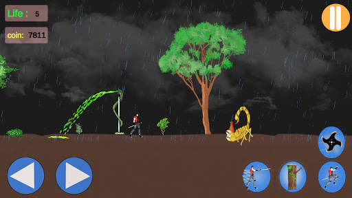 ninja warrior : permainan ninja - permainan pedang screenshot 3