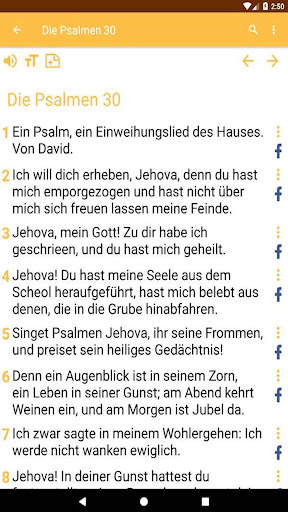 Elberfelder Bibel screenshot 6