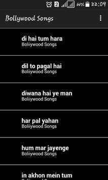 Bollywood Songs screenshot 4