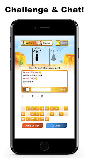 Online Hangman Word Game screenshot 2