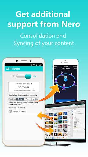 WiFi Transfer | Sync files & free space screenshot 3