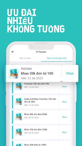 BAEMIN - Ứng Dụng Giao Đồ Ăn screenshot 1