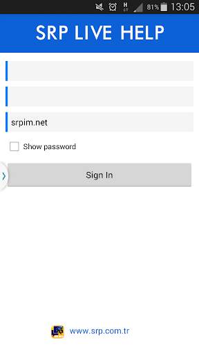 SRP LIVE HELP screenshot 1