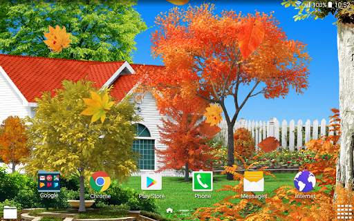 Autumn Garden Live Wallpaper screenshot 5