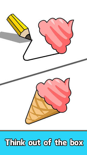Brain Draw Puzzle: Can You Draw One Part Correctly screenshot 1