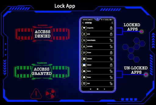 Creative Launcher - App lock, Hide App screenshot 6