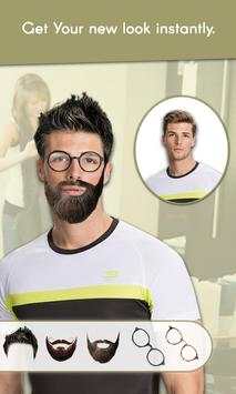 Man Face Editor: Hair Style, Beard, Mustache screenshot 5