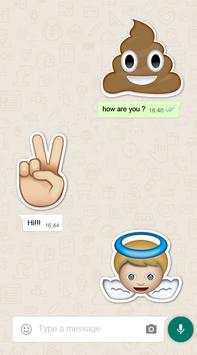 Big Emoji Stickers for WhatsApp screenshot 2