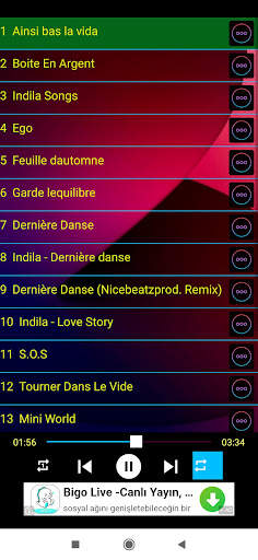 Indila Songs Ringtone OFFLINE screenshot 5