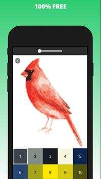 Birds Pixel Art - Birds Color by Number screenshot 5