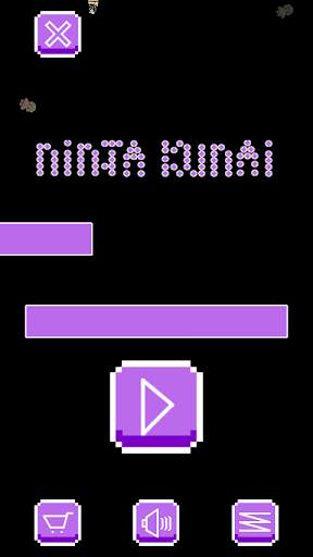 Ninja Kunai - pixel retro platformer screenshot 1