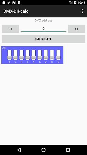 DMX-DIP calculator screenshot 2