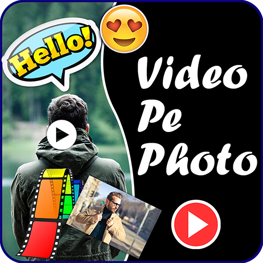 Video Pe Photo Aur Naam icon