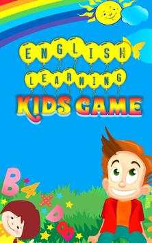 English Learning Kids Games screenshot 1
