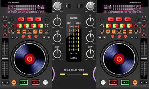 Virtual MP3 DJ  Mixer screenshot 1