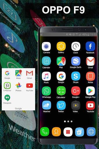 launcher Theme For OPPO F9 screenshot 3