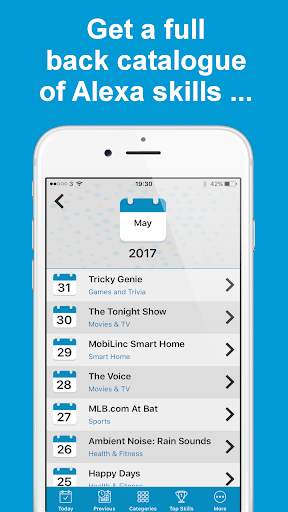 Skills for Amazon Alexa App 3 تصوير الشاشة