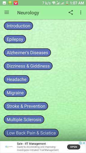 Neurology Guide screenshot 1