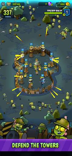 Zombie Towers screenshot 1
