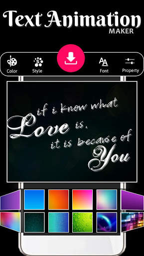 Text Animation Maker – Intro Maker screenshot 3