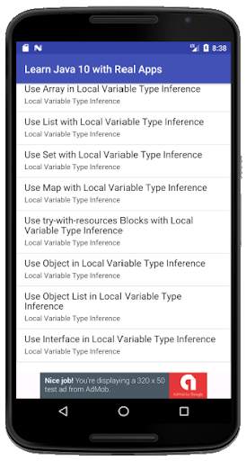 Learn Java 10 With Real Apps скриншот 2