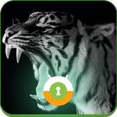 Angry Tiger Wall & Lock