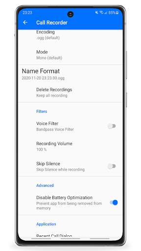 Automatic Call Recorder screenshot 2