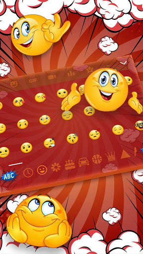 Comic Sticker Keyboard screenshot 3