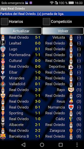 App Real Oviedo screenshot 2