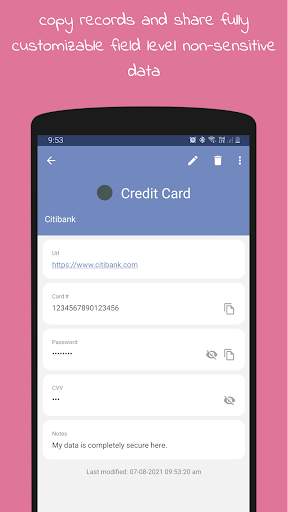Personal Vault - Password Manager скриншот 3