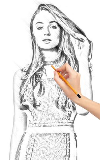 Pencil Sketch Photo Maker 8 تصوير الشاشة