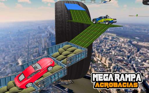 Mega Car Ramp Impossible Stunt screenshot 6