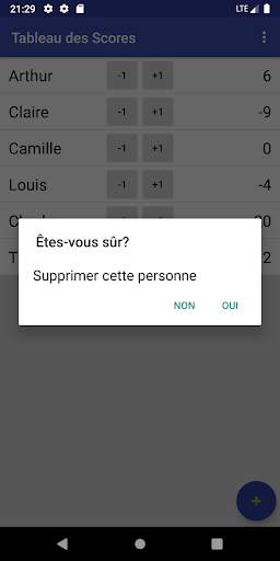 Tableau des Scores screenshot 4