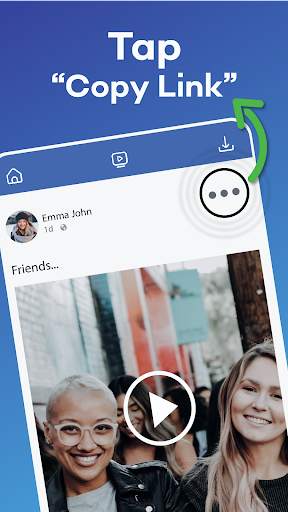 Video downloader for facebook screenshot 1