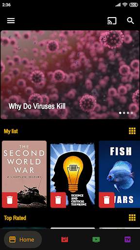 Documentaries, Series and Live TV screenshot 8